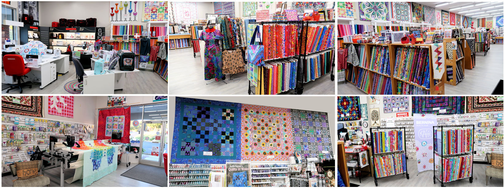Bernina World of Sewing Machines Quilting Fabric Raleigh NC